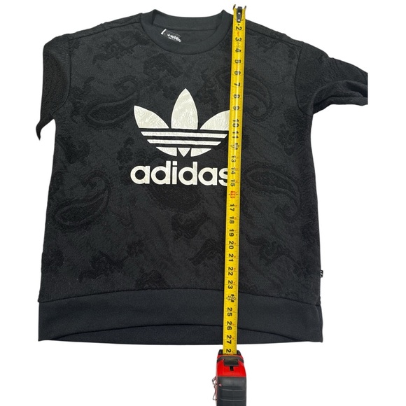 Adidas‎ White Long Sleeve Boxy Sweatshirt - Picture 3 of 7